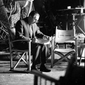 Walt at work at the Studio