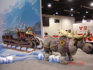 Sleigh ride with Sven